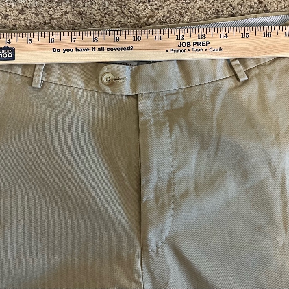 PETER MILLAR KHAKI SHORTS SZ 38 - Picture 7 of 9